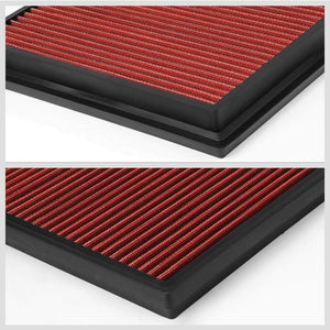 Red High Flow OE Style Drop-In Panel Air Filter For Toyota Hilux/Fotuner Diesel-Performance-BuildFastCar