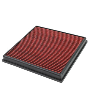 Red Washable Drop-In Panel Air Filter 16-19 Buick Cascada 1.6L BFC-AIRFILPAN-176-RD