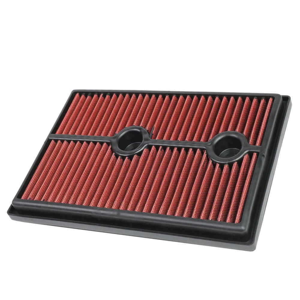 Red Washable Drop-In Panel Air Filter 13-18 Jetta 1.4 Turbocharged BFC-AIRFILPAN-178-RD
