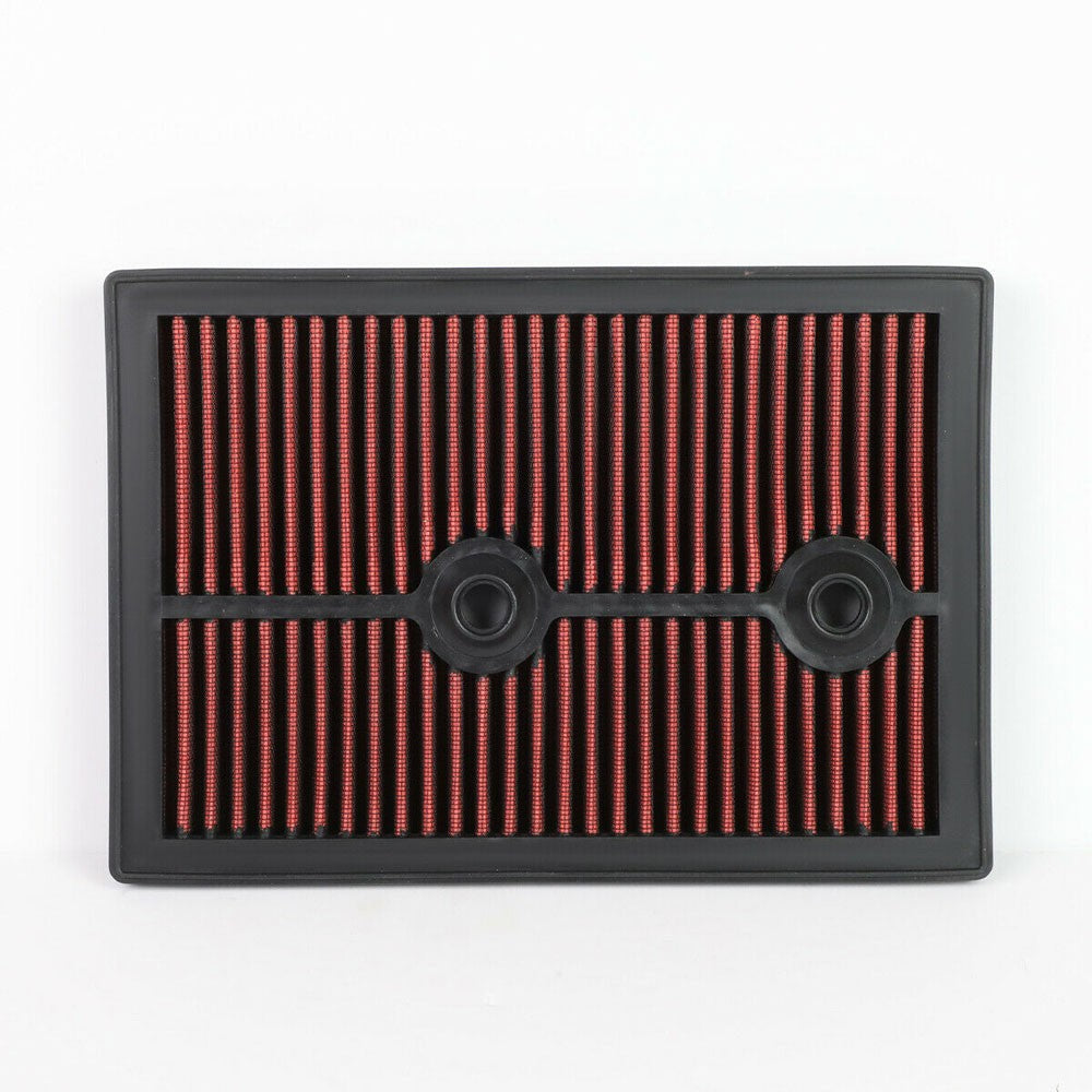 Red High Flow Washable Drop-In Panel Air Filter For 13-18 Jetta 1.4 Turbocharged