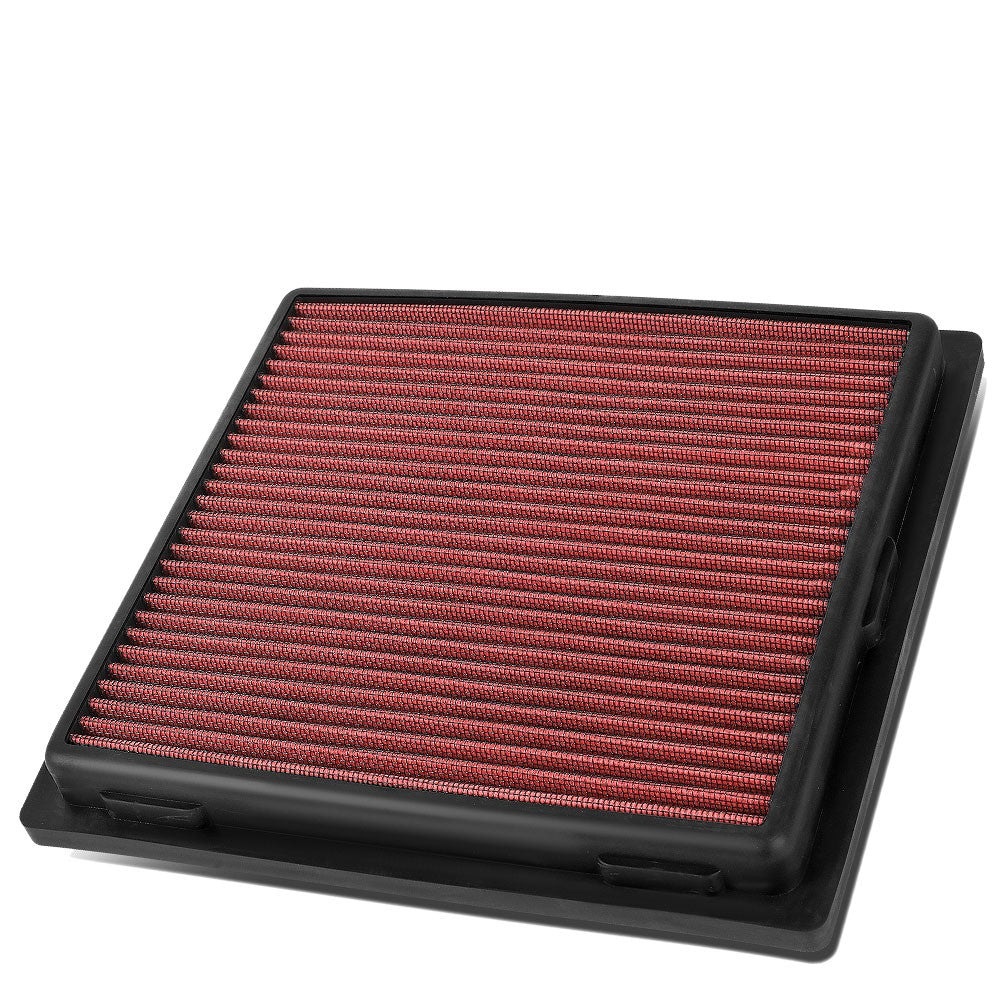 Red Washable Drop-In Panel Air Filter 11-21 Grand Cherokee BFC-AIRFILPAN-179-RD