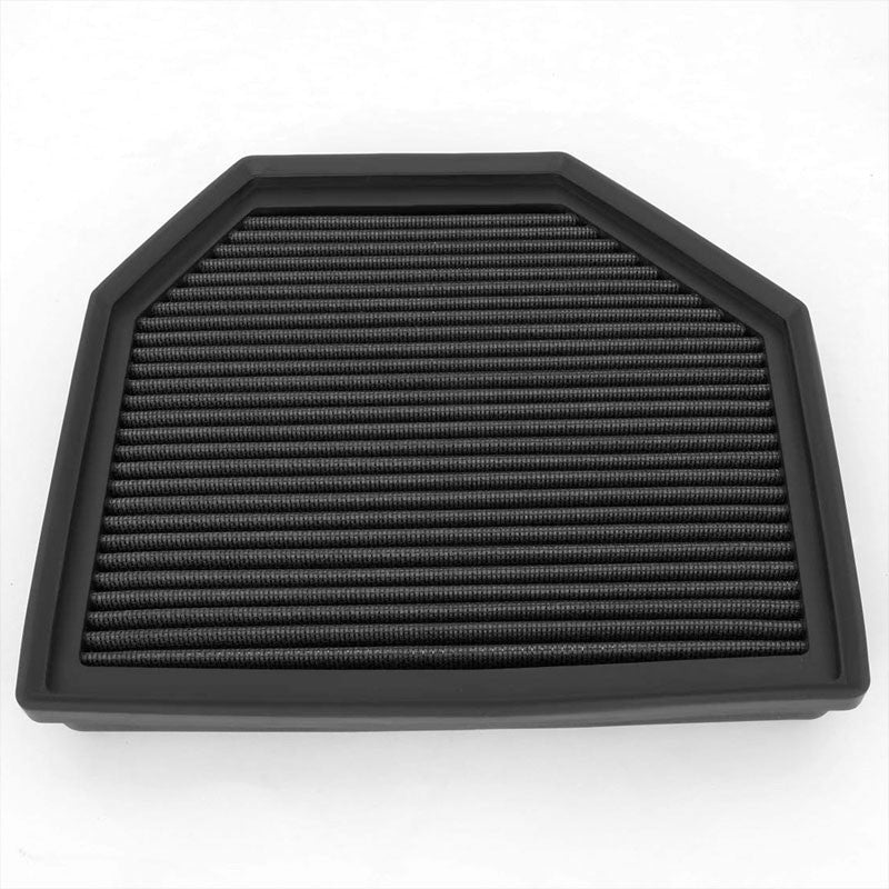 Black Cotton OE Style Dry Drop-In Panel Air Filter For 12-UP BMW M3/M4/M5/M6-Performance-BuildFastCar