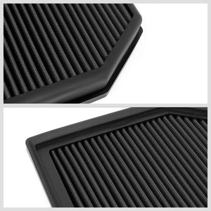 Black Cotton OE Style Dry Drop-In Panel Air Filter For 12-UP BMW M3/M4/M5/M6-Performance-BuildFastCar