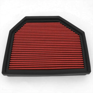 Red Cotton OE Style Dry Drop-In Panel Air Filter For 12-UP BMW M3/M4/M5/M6-Performance-BuildFastCar