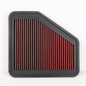 Red High Flow Washable Drop-In Panel Air Filter For 06-12 RAV4 2.4L 2.5L 3.5L