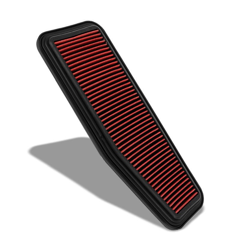 Red Cotton OE Style Drop-In Panel Air Filter For 01-05 Toyota Rav4 2.0L/2.4L-Performance-BuildFastCar