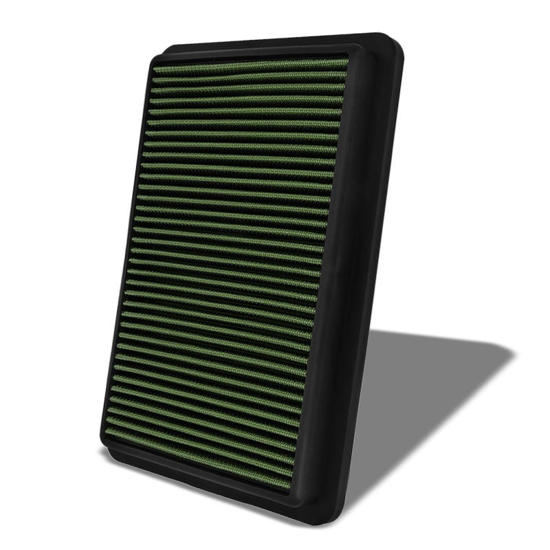 GreenCotton OE Style Drop-In Panel Air Filter For 12-18 Mazda 3 2.0L/2.3L/2.5L-Filter-BuildFastCar-BFC-AIRFILPAN-184-GN
