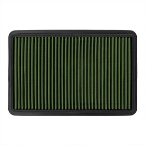 GreenCotton OE Style Drop-In Panel Air Filter For 12-18 Mazda 3 2.0L/2.3L/2.5L-Filter-BuildFastCar-BFC-AIRFILPAN-184-GN