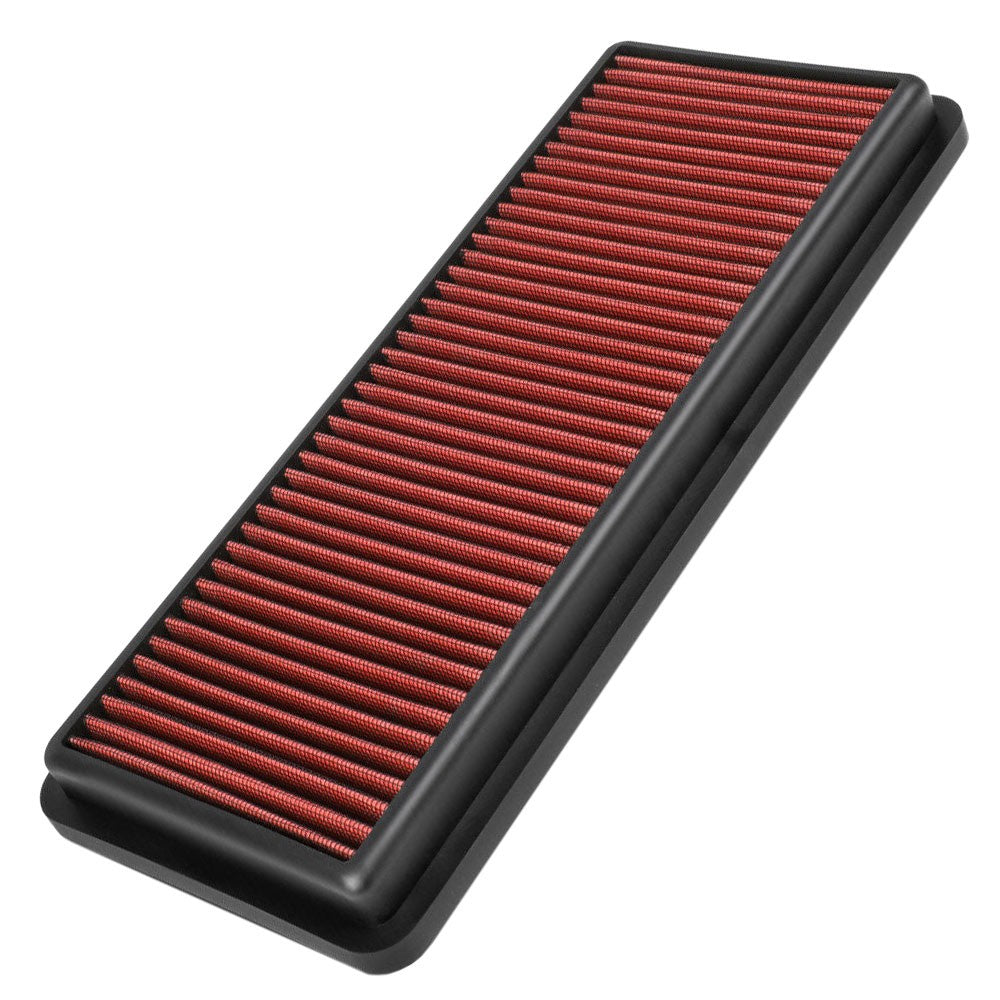 Red Washable Drop-In Panel Air Filter 16-19 Mazda MX-5 Miata 2.0L BFC-AIRFILPAN-186-RD