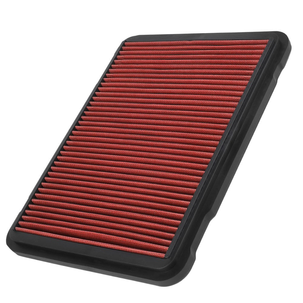 Red Washable Drop-In Panel Air Filter 98-07 LX470/Land Cruiser 4.7L V8 BFC-AIRFILPAN-188-RD