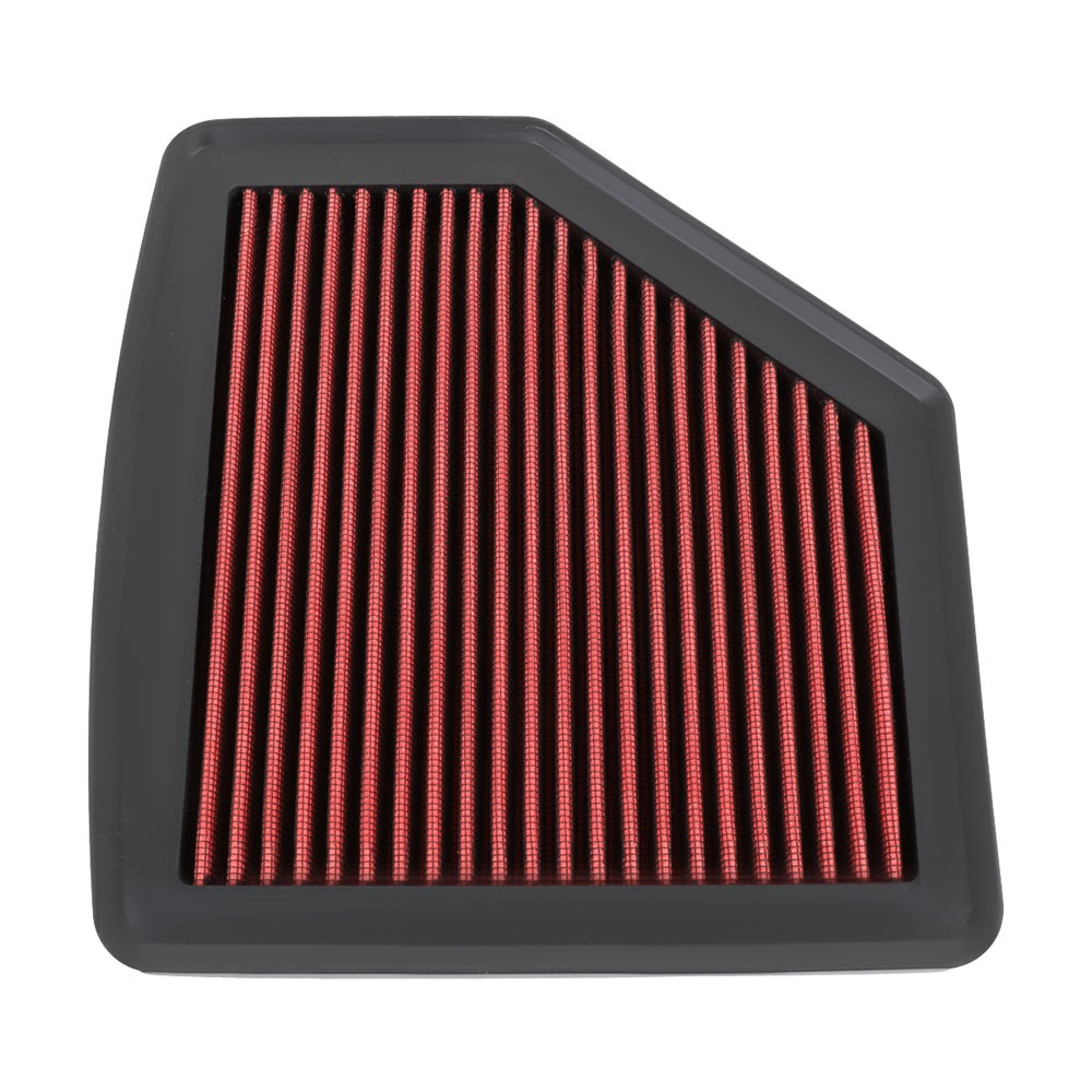 Red High Flow Washable Drop-In Panel Air Filter For 16-19 Honda HR-V 1.8L