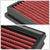 Red High Flow Washable Drop-In Panel Air Filter For 08-09 Buick Allure/LaCrosse
