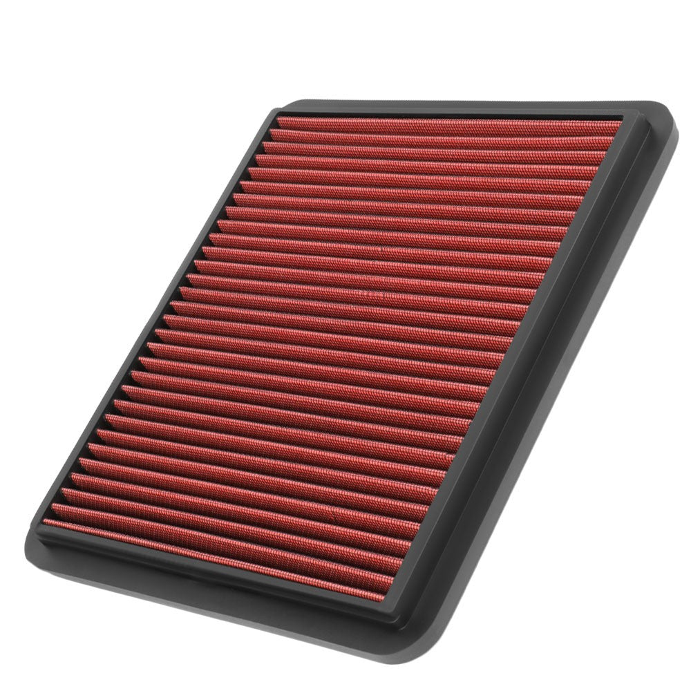 Red Washable Drop-In Panel Air Filter 04-06 Suzuki Verona 2.5L BFC-AIRFILPAN-198-RD