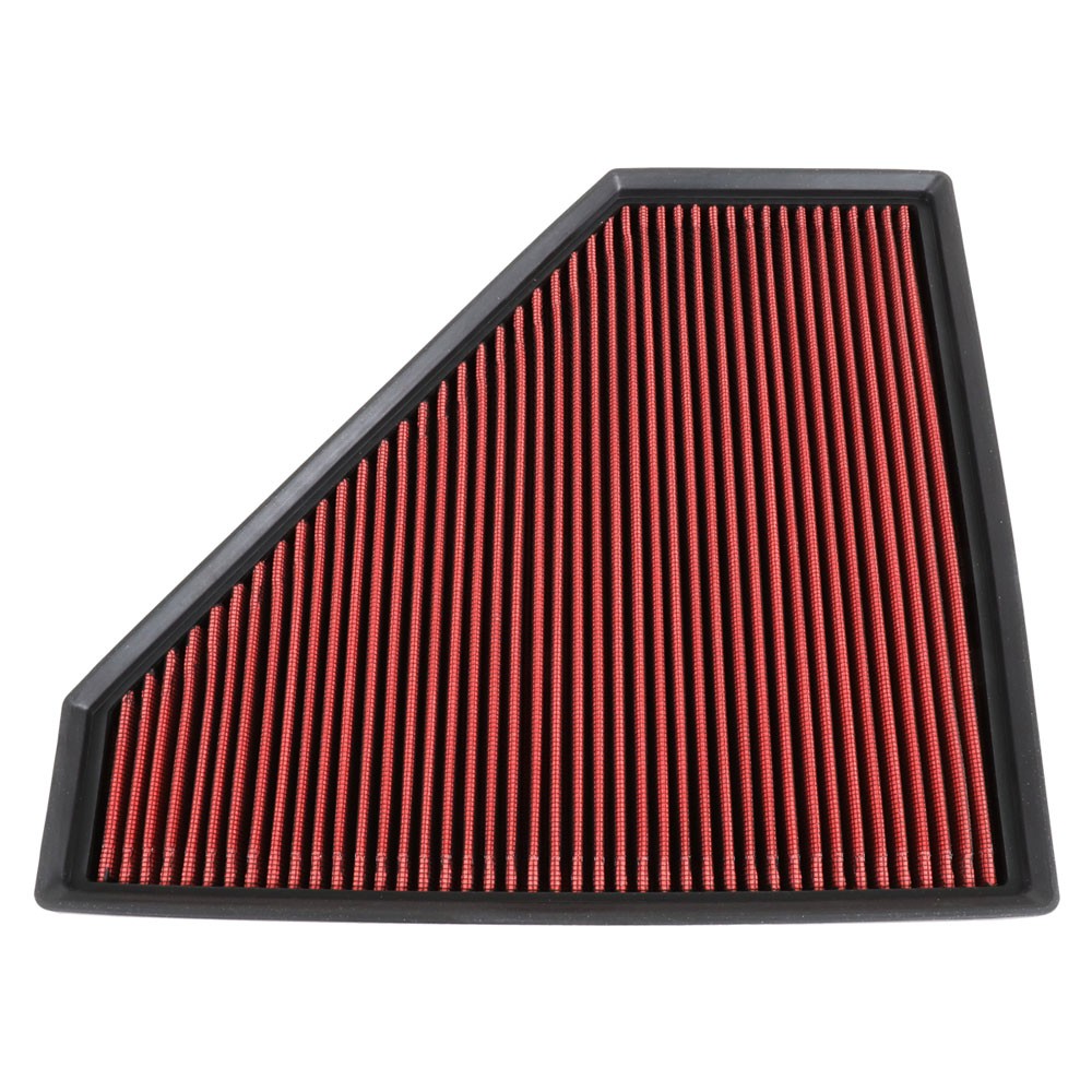 Red High Flow Washable Drop-In Panel Air Filter For 16-20 Camaro 2.0L 3.6L