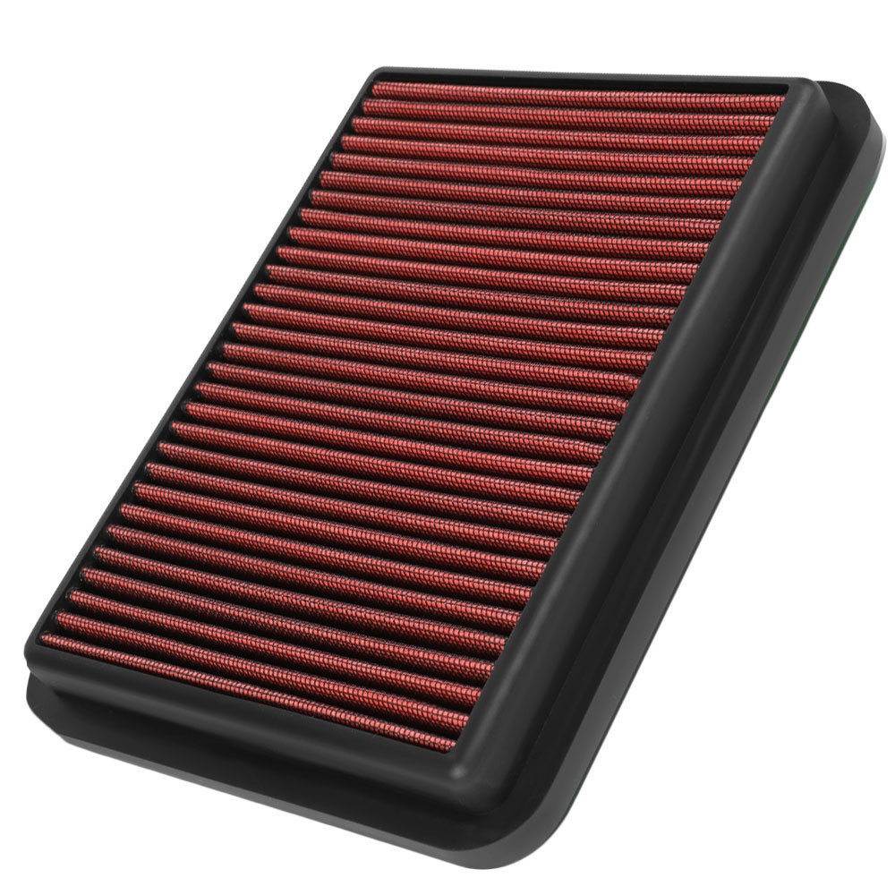 Red Washable Drop-In Panel Air Filter 19-20 Yaris/17-18 Yaris iA 1.5L BFC-AIRFILPAN-208-RD
