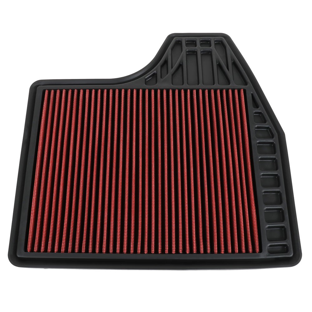 Red High Flow Washable Drop-In Panel Air Filter For 13-18 Altima 2.5L CVT Gas