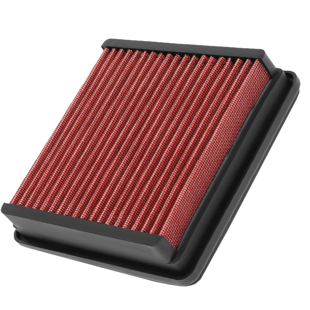 Red Washable Drop-In Panel Air Filter 82-92 Camaro 2.8L 5.0L 5.7L BFC-AIRFILPAN-215-RD