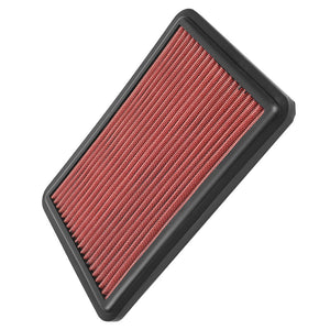 Red Washable Drop-In Panel Air Filter 14-21 Nissan Rogue/X-Trail BFC-AIRFILPAN-226-RD