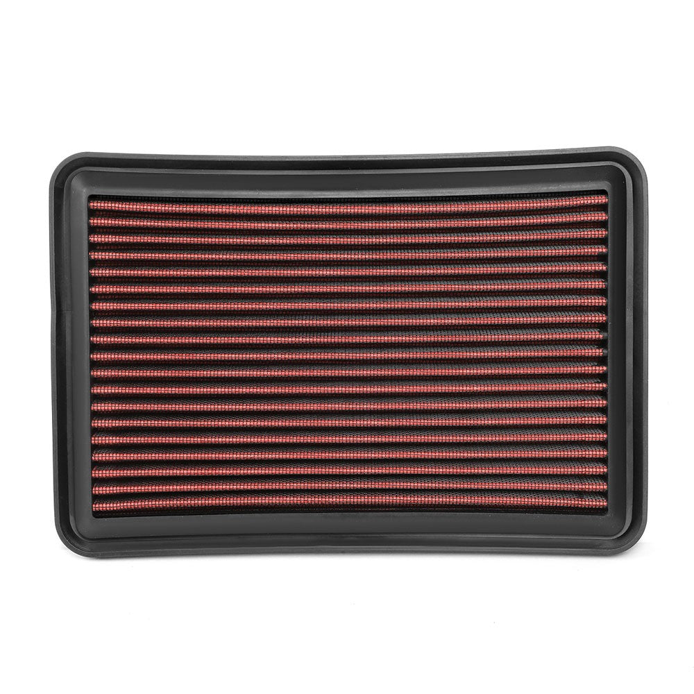 Red High Flow Washable Drop-In Panel Air Filter For 14-20 Nissan Rogue/X-Trail