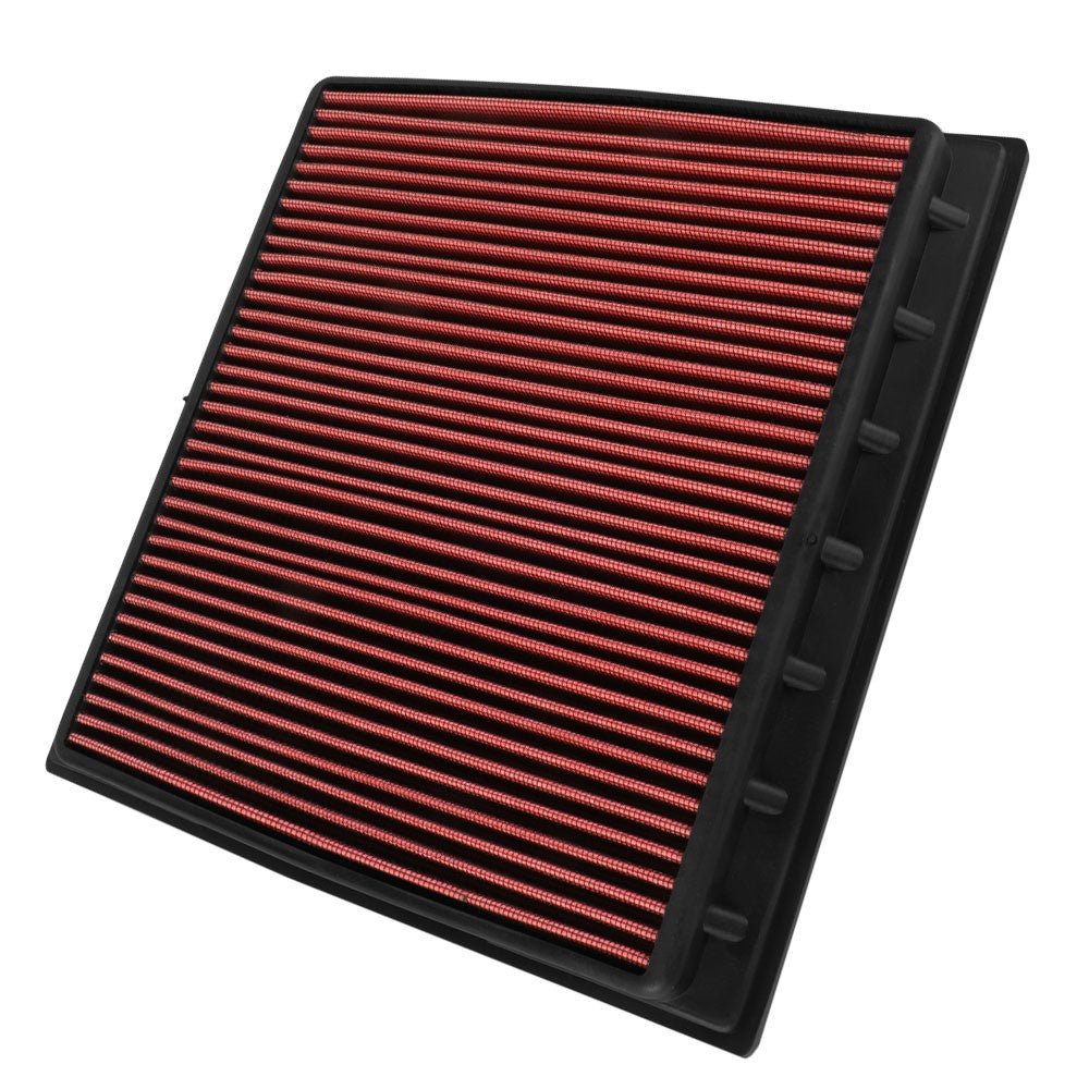 Red Washable Drop-In Panel Air Filter 10-16 Cadillac SRX 3.0L 3.6L BFC-AIRFILPAN-236-RD