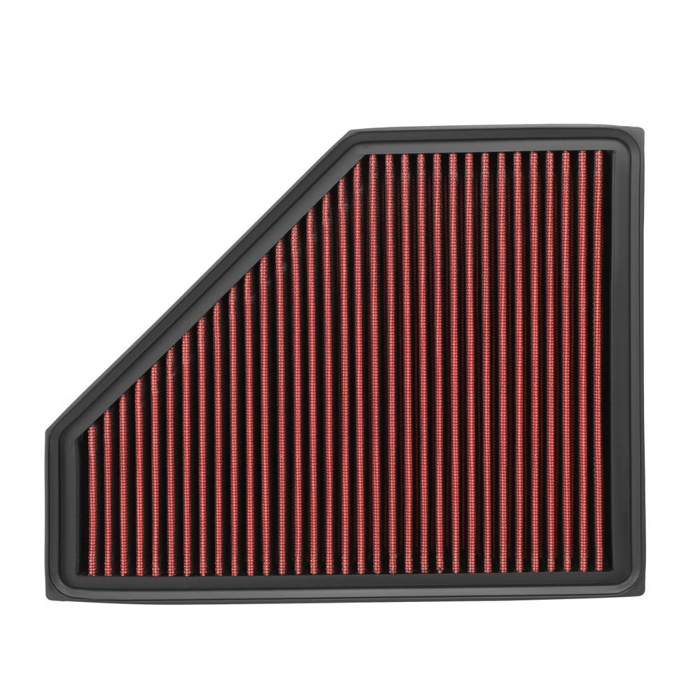 Red High Flow Washable Drop-In Panel Air Filter For 05-12 335d 3.0L Diesel