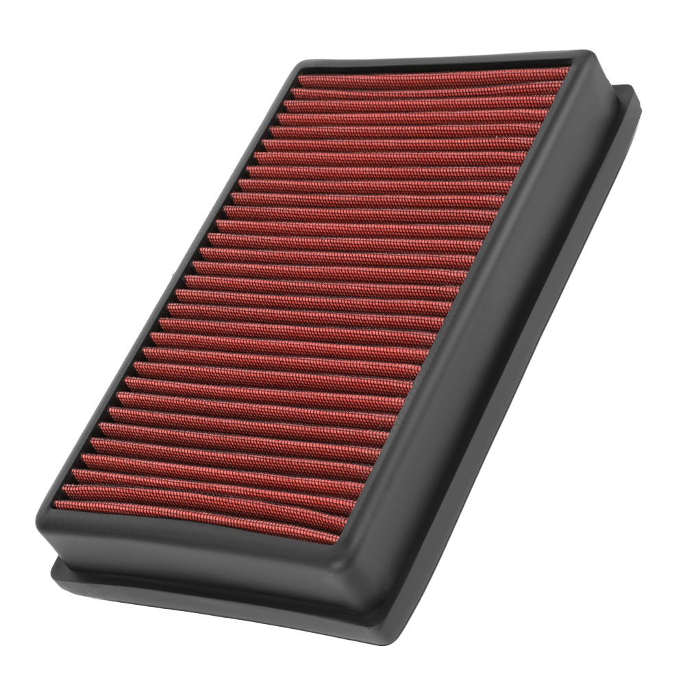Red Washable Drop-In Panel Air Filter 05 Peugeot 307 2.0L Gas BFC-AIRFILPAN-240-RD