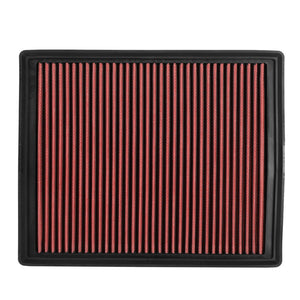Red High Flow Washable Drop-In Panel Air Filter For 16-19 M2/14-16 M235i 3.0 Gas