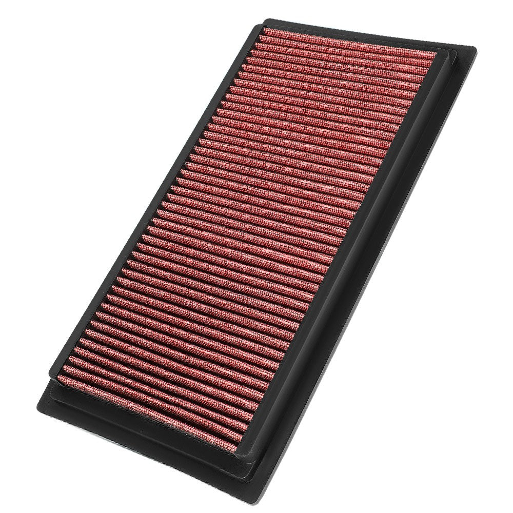 Red Washable Drop-In Panel Air Filter 07-10 Compass Patriot Caliber BFC-AIRFILPAN-250-RD