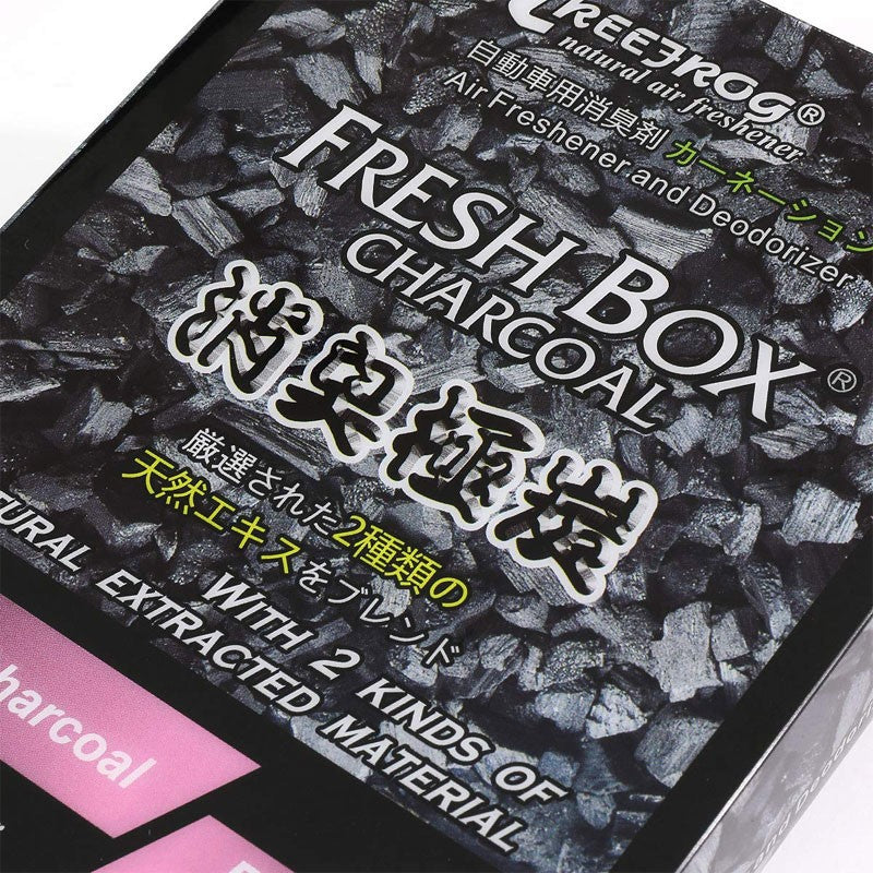 4xCharcoal Box White Peach Scent Gel 200g Indoor/Auto Air Freshener Odor Remove-Accessories-BuildFastCar