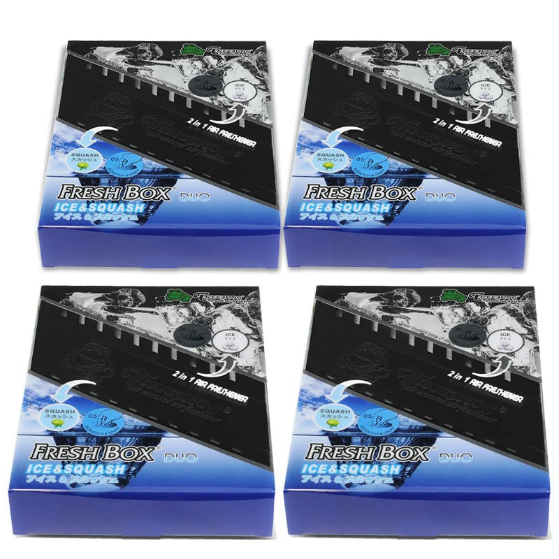 4xBox ICE/ Squash Scent Gel 200g Indoor/Auto/Vehicle Air Freshener Odor Remove-Accessories-BuildFastCar