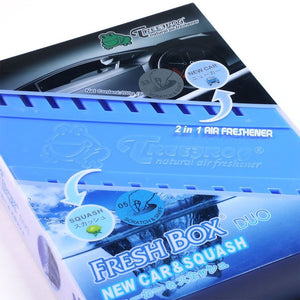 3xBox New Car Squash Scent Gel 200g Car/Truck/SUV/Pickup/Auto/Bath Air Freshener-Accessories-BuildFastCar