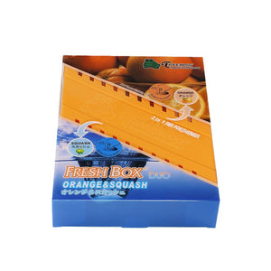 1xBox Orange Squash Scent Gel 200g Indoor/Bathroom/Restroom/Home Air Freshener-Accessories-BuildFastCar