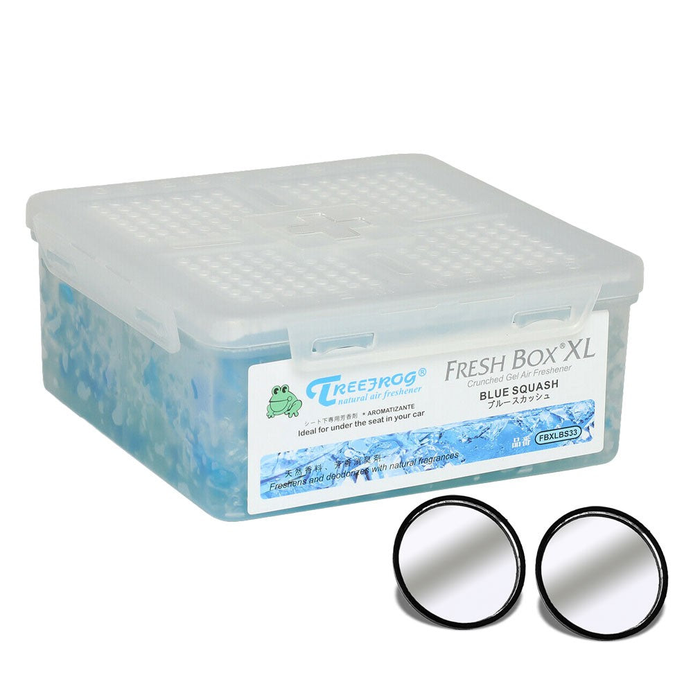 TreeFrog 400G Fresh Box XL Blue Squash Scent Natural Air Freshener Car Indoor