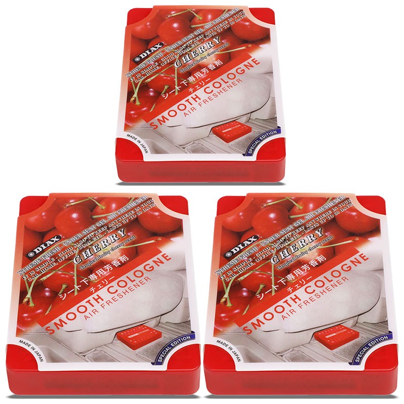 3xSmooth Cologne Sherry Scent Gel Indoor/Car/Home Air Freshener Odor Deodorize-Accessories-BuildFastCar