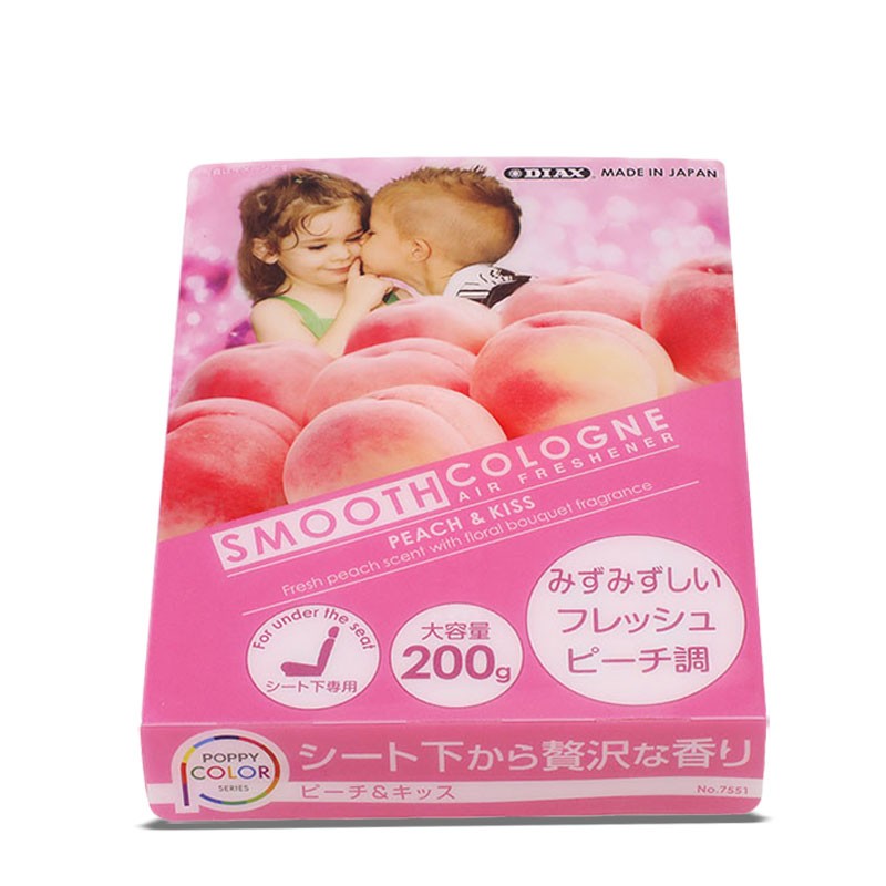 Smooth Cologne Peach Scent Gel Home/Car/Bathroom/Toilet Air Freshener Deodorize-Accessories-BuildFastCar