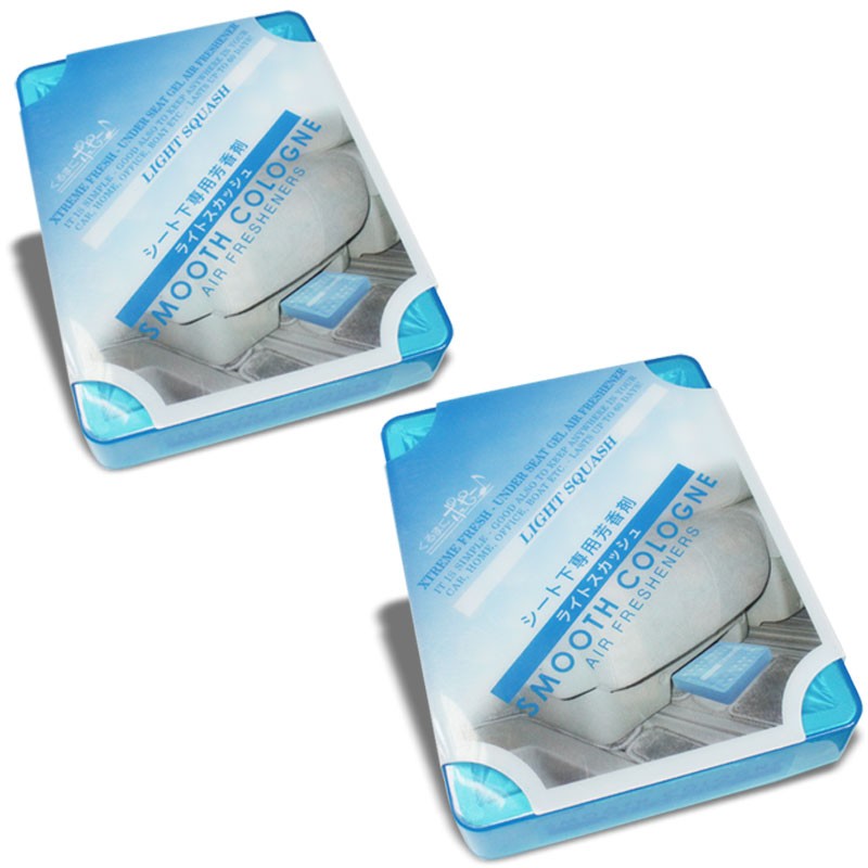 2xSmooth Cologne Squash Scent Gel Home/Car/Bath/Toilet Air Freshener Deodorize-Accessories-BuildFastCar