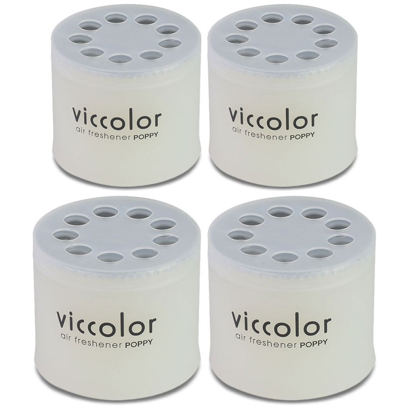 4x Viccolor Gel Based Can/White Water Scent Air Freshener Automotive Car Van-Miscellaneous-BuildFastCar