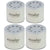 4x Viccolor Gel Based Can/White Water Scent Air Freshener Automotive Car Van-Miscellaneous-BuildFastCar