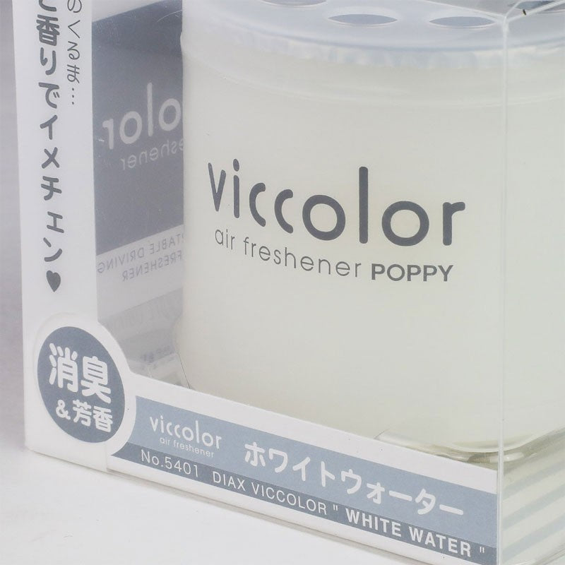 1x Viccolor Gel Based 85g Can/White Water Scent Air Freshener Indoor Auto-Miscellaneous-BuildFastCar
