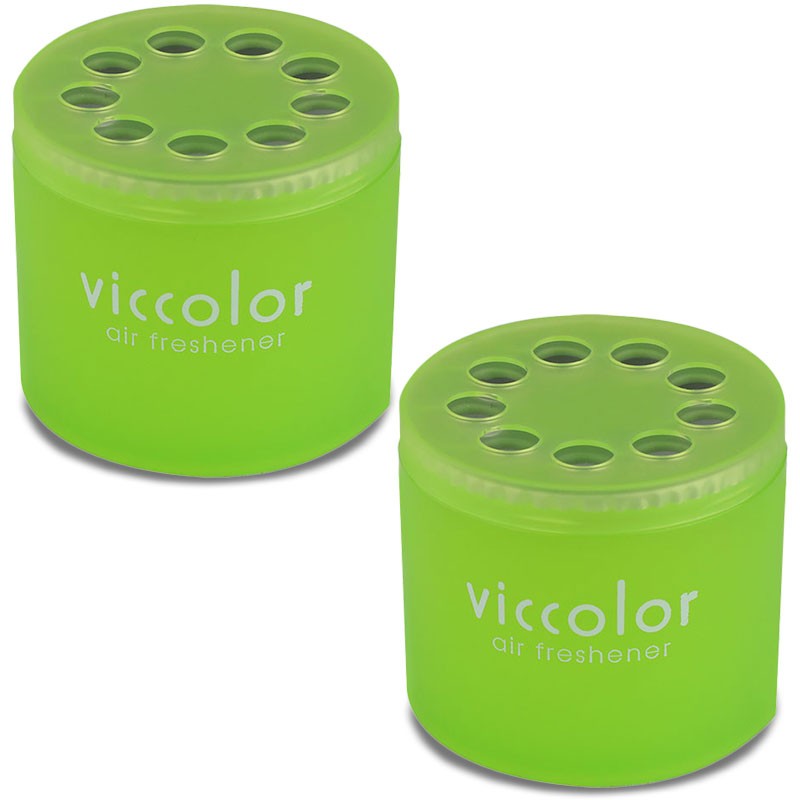 2x Viccolor Gel Based 85g Can/Shampoo Scent Air Freshener RV SUV Car-Miscellaneous-BuildFastCar