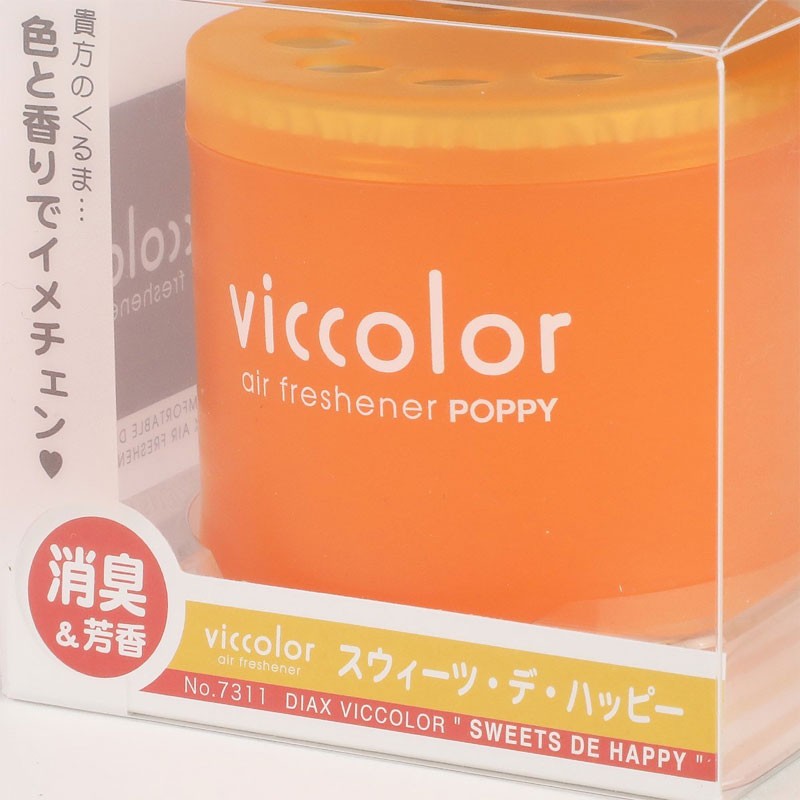 12x Viccolor Gel Based Can/Sweet De Happy Scent Air Freshener Home/Office-Miscellaneous-BuildFastCar