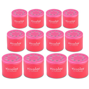 12x Viccolor Gel Based Can/Berry Berry Scent Air Freshener Interior SUV-Miscellaneous-BuildFastCar