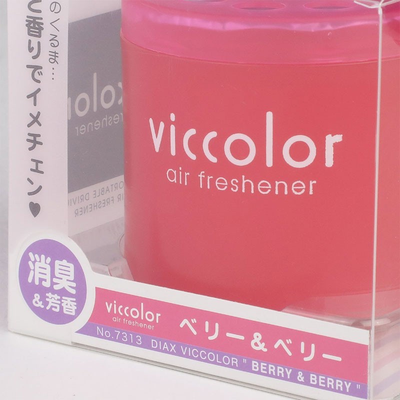 1x Viccolor Gel Based 85g Can/Berry Berry Scent Air Freshener RV SUV Car-Miscellaneous-BuildFastCar