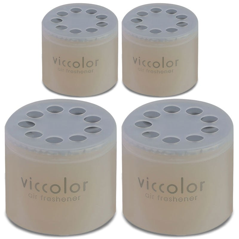 4x Viccolor Gel Based Can/Soft Air Scent Air Freshener Deodorize Indoor Auto Car-Miscellaneous-BuildFastCar