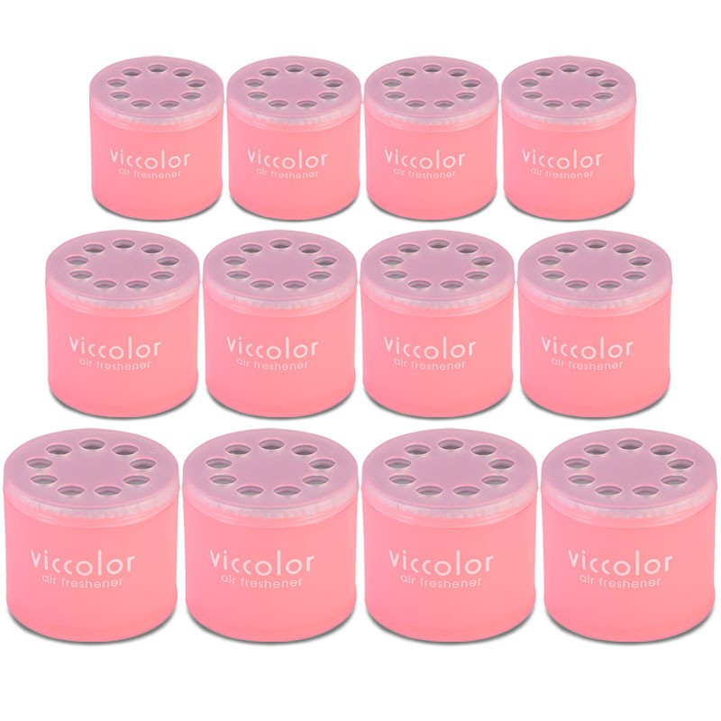 12x Viccolor Gel Based 85g Can/Angel Snow Scent Air Freshener RV SUV Car-Miscellaneous-BuildFastCar