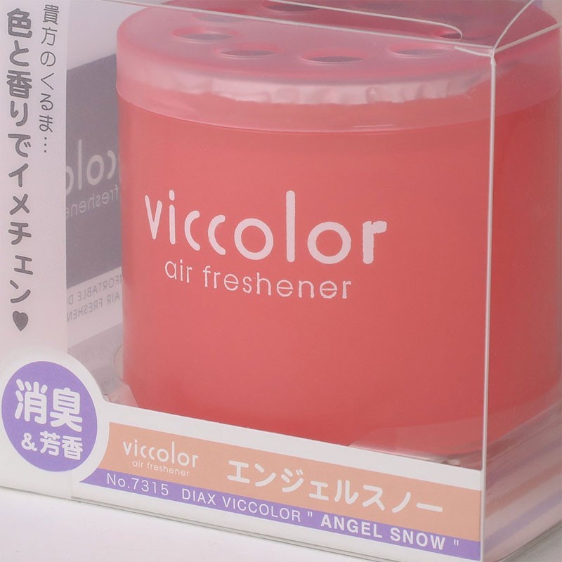 2x Viccolor Gel Based 85g Can/Angel Snow Scent Air Freshener Interior SUV-Miscellaneous-BuildFastCar
