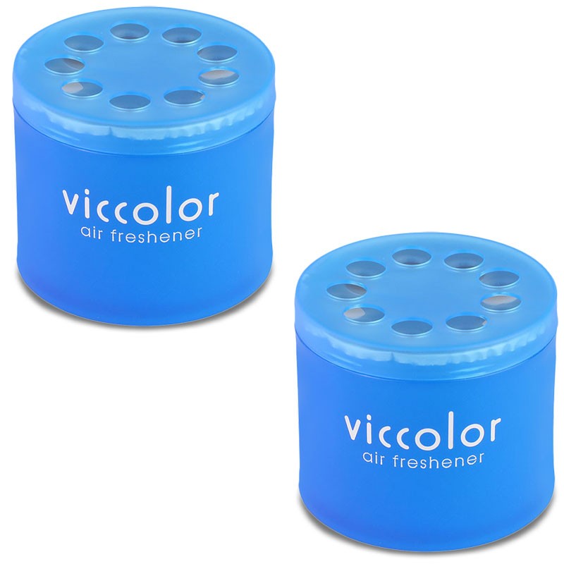 2x Viccolor Gel Based 85g Can/Elegant Shower Scent Air Freshener Truck/Van-Miscellaneous-BuildFastCar