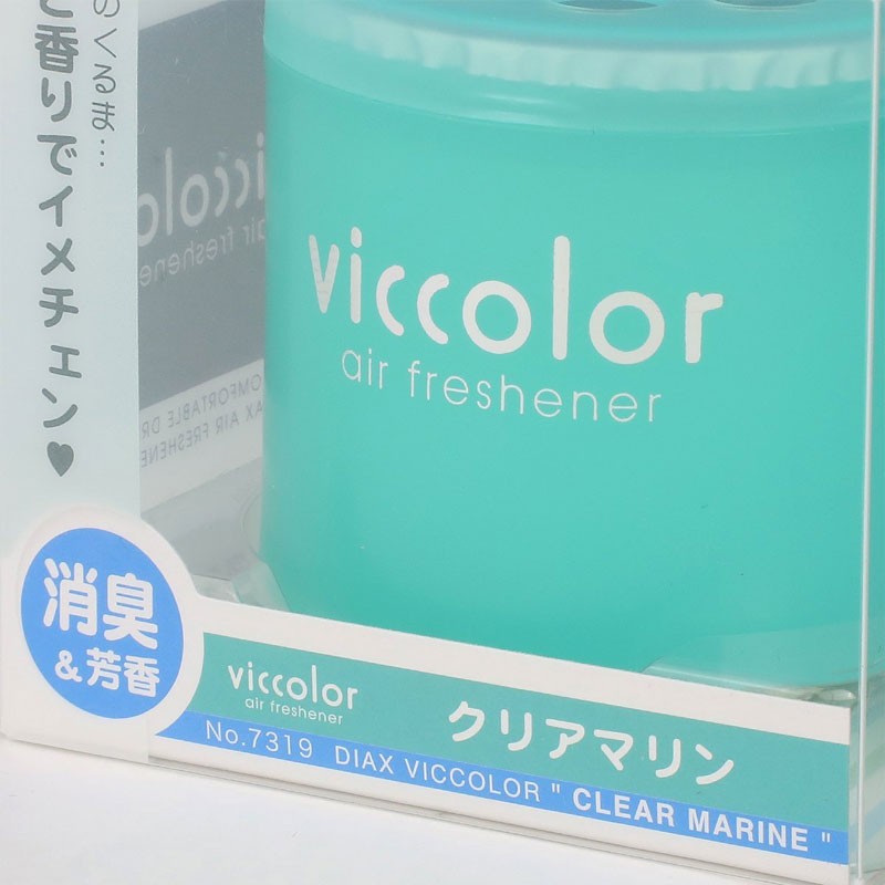 12x Viccolor Gel Based 85g Can/Clear Marine Scent Air Freshener Auto Car-Miscellaneous-BuildFastCar
