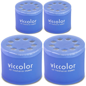 4x Viccolor Gel Based Can/Blue Water Scent Air Freshener Automotive Car Van-Miscellaneous-BuildFastCar