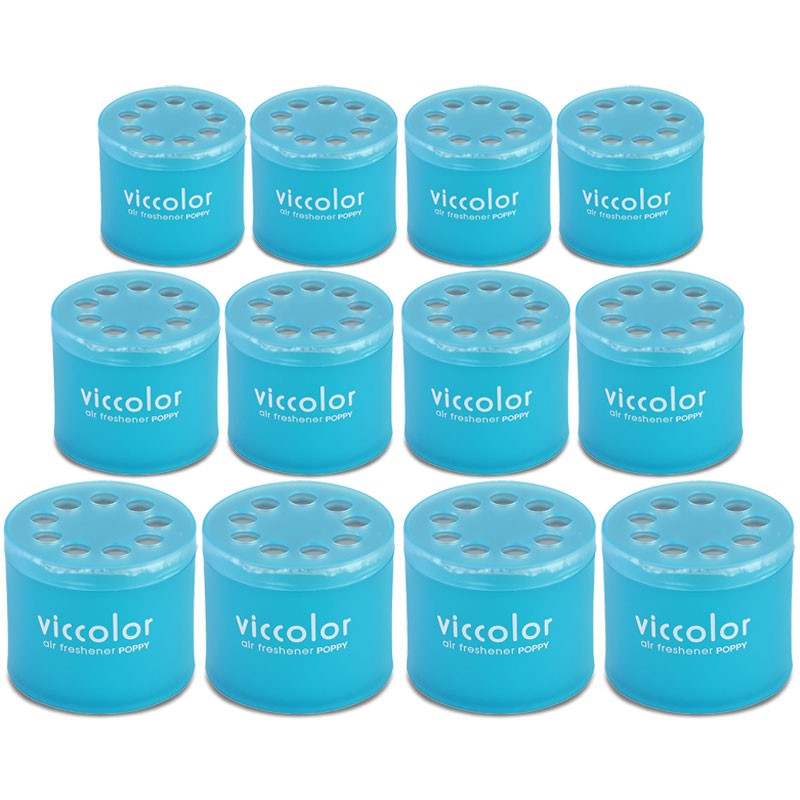 12x Viccolor Gel Based Can/Resort Sour Scent Air Freshener Home/Office-Miscellaneous-BuildFastCar